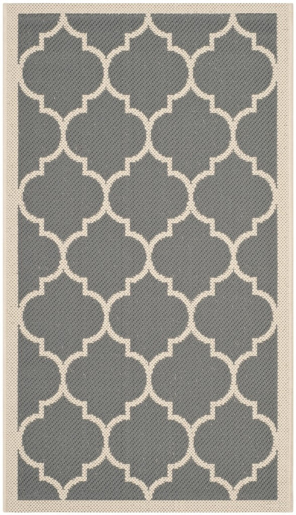 safavieh clearance courtyard cy6914 246 anthracite rug