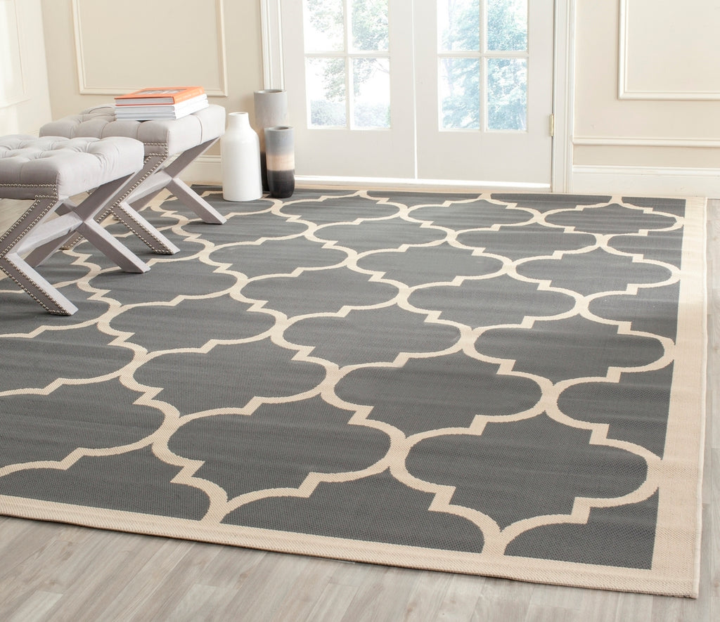 safavieh clearance courtyard cy6914 246 anthracite rug