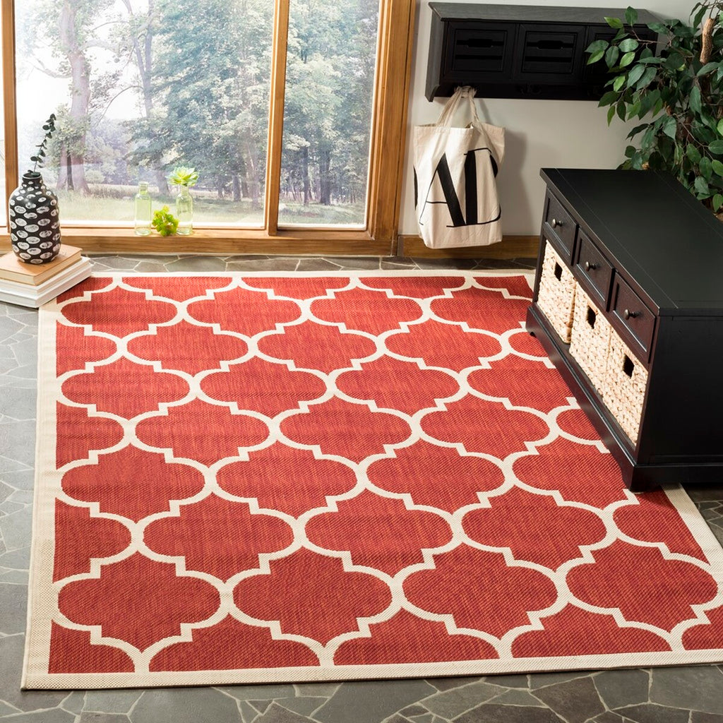safavieh clearance courtyard cy6032 248 red rug