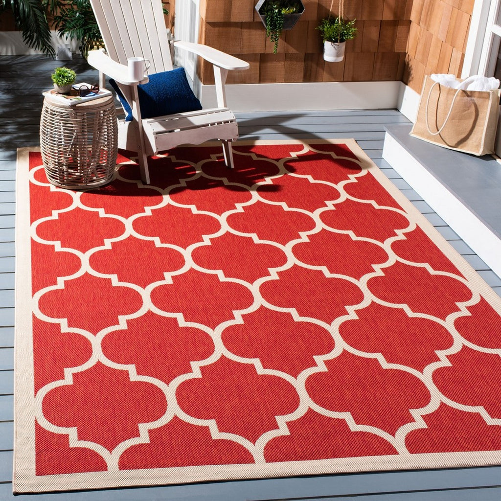 safavieh clearance courtyard cy6914 248 red rug