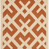 safavieh clearance courtyard cy6915 231 terracotta rug