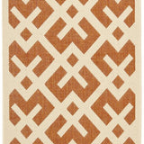 safavieh clearance courtyard cy6915 231 terracotta rug