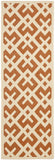 safavieh clearance courtyard cy6915 231 terracotta rug