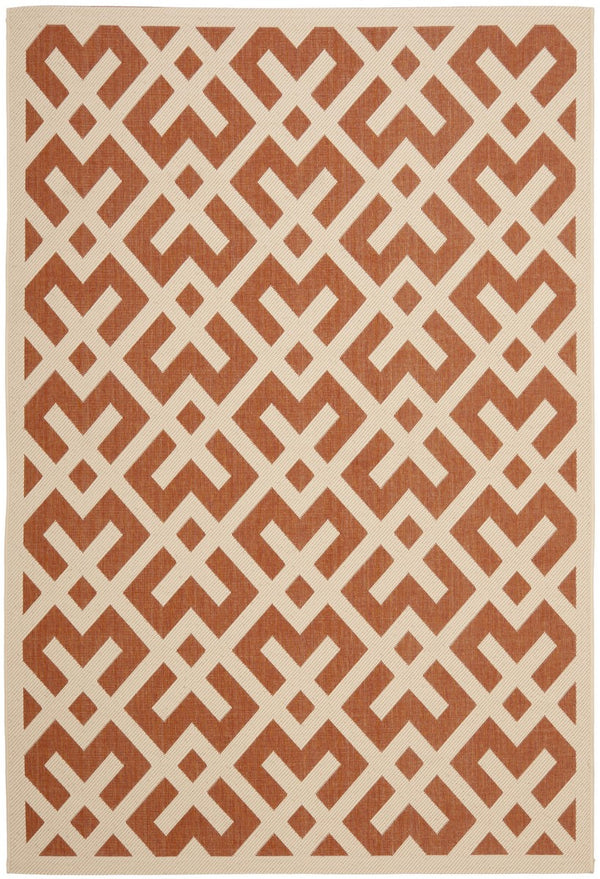 safavieh clearance courtyard cy6915 231 terracotta rug