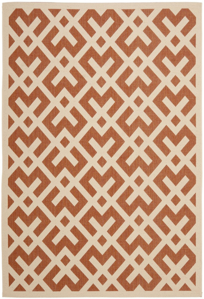 safavieh clearance courtyard cy6915 231 terracotta rug