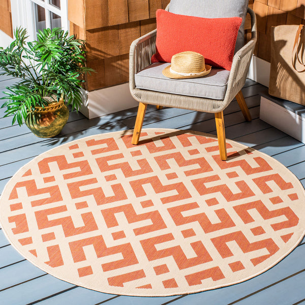 safavieh clearance courtyard cy6915 231 terracotta rug