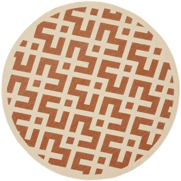 safavieh clearance courtyard cy6915 231 terracotta rug