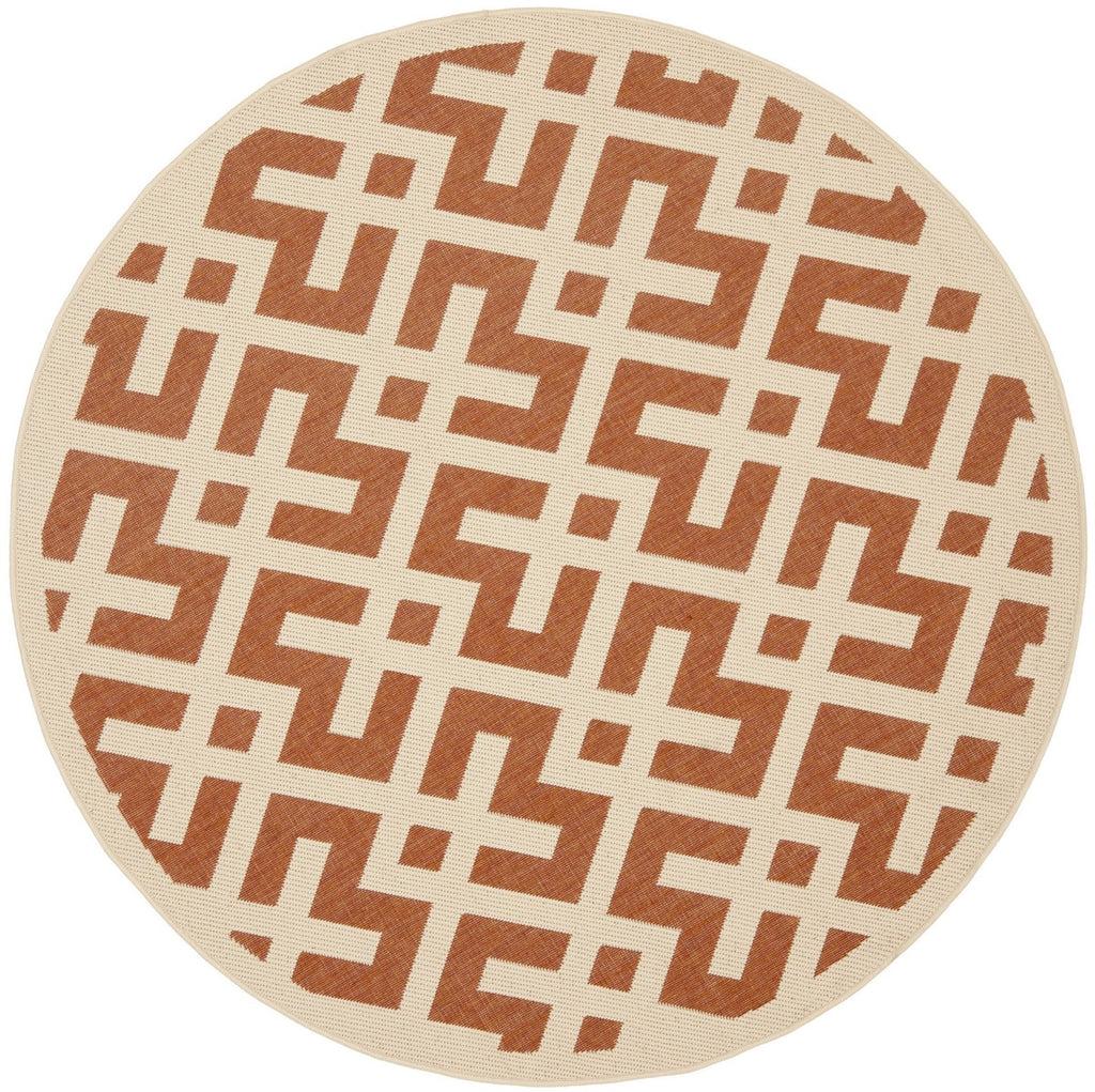 safavieh clearance courtyard cy6915 231 terracotta rug
