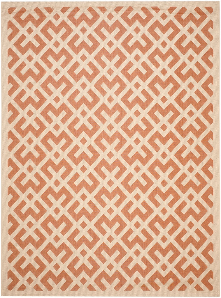 safavieh clearance courtyard cy6915 231 terracotta rug