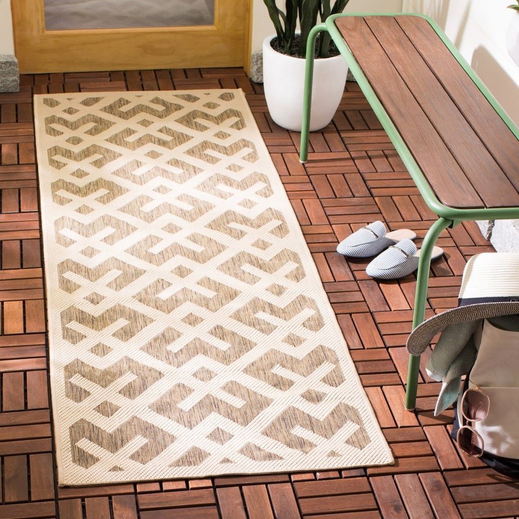 safavieh clearance courtyard cy6915 232 brown rug