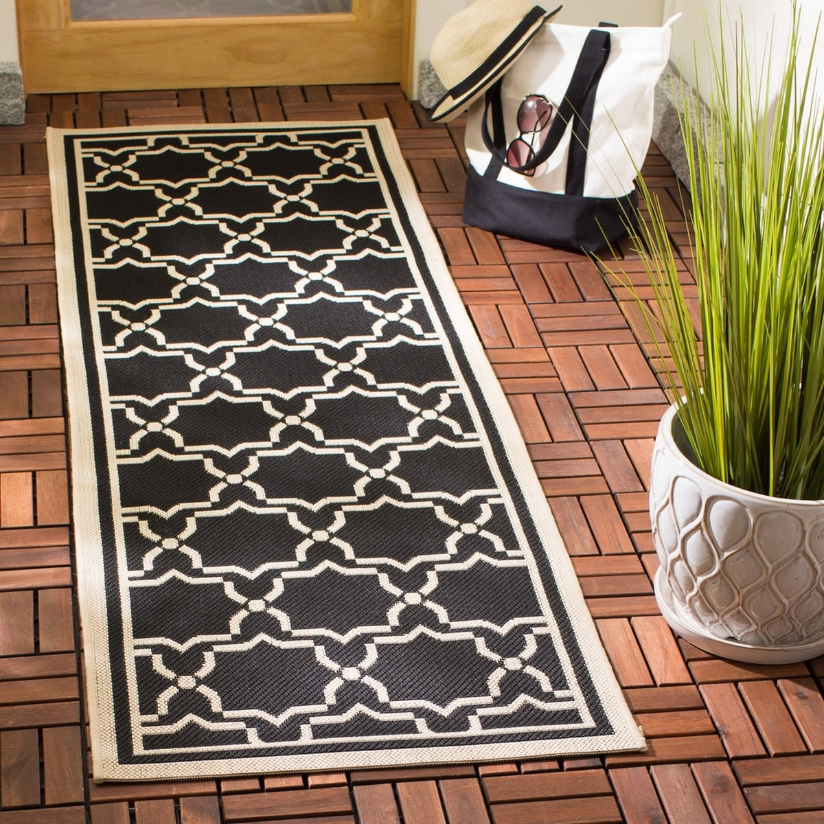 safavieh clearance courtyard cy6916 226 black rug
