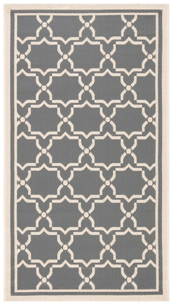 safavieh clearance courtyard cy6916 246 anthracite rug