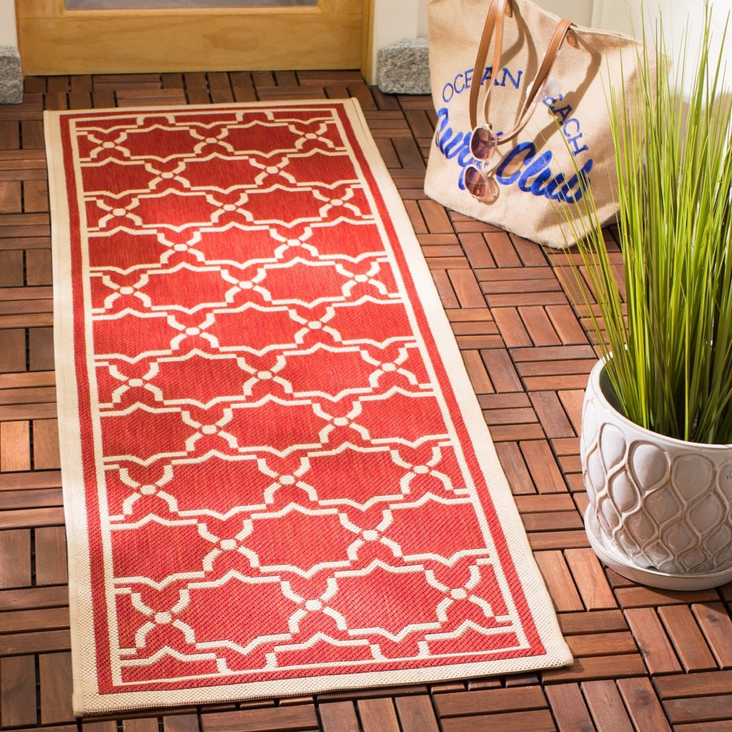 safavieh clearance courtyard cy6916 248 red rug