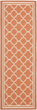 safavieh clearance courtyard cy6918 241 terracotta rug