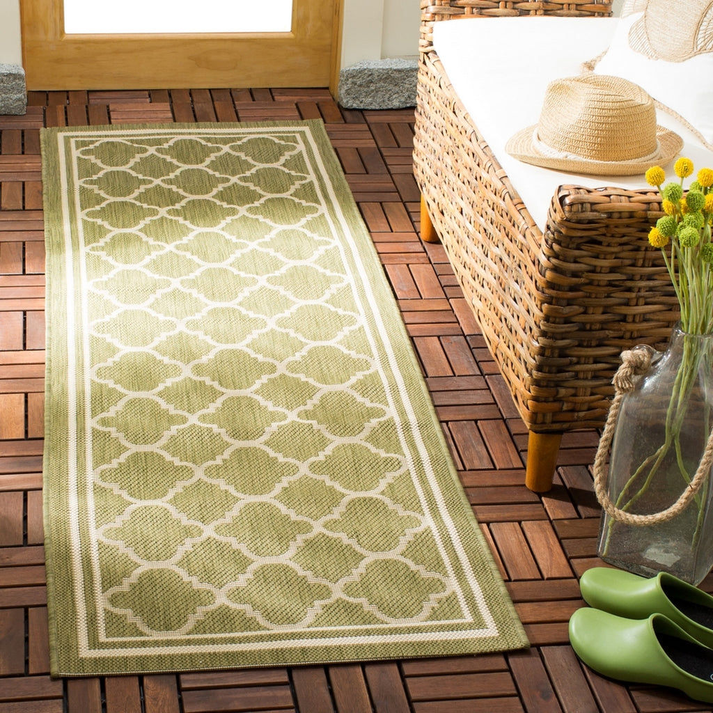 safavieh clearance courtyard cy6918 244 green rug