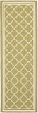 safavieh clearance courtyard cy6918 244 green rug