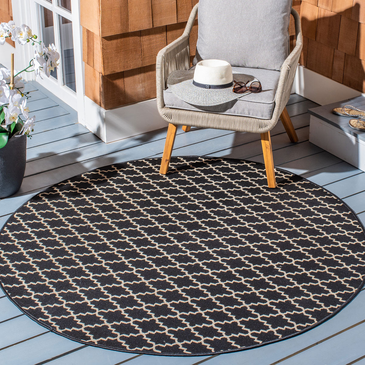 safavieh clearance courtyard cy6919 226 black rug