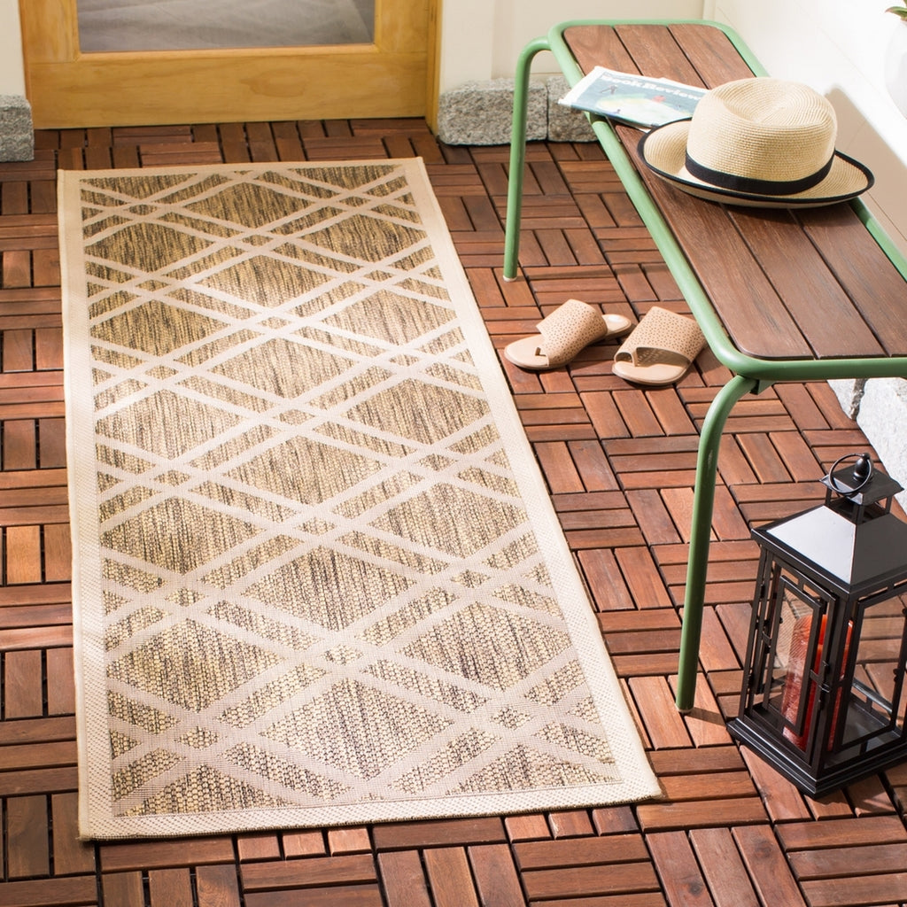 safavieh clearance courtyard cy6923 242 brown rug