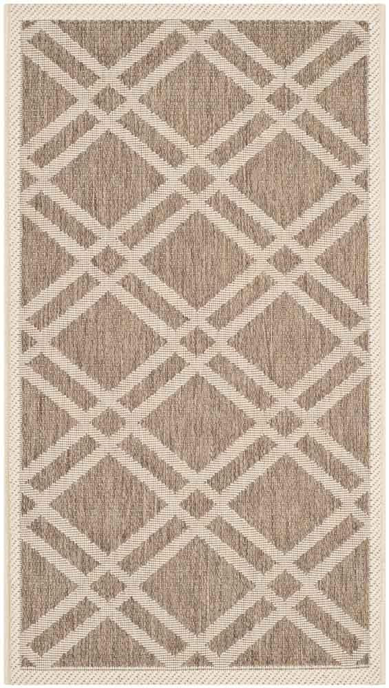safavieh clearance courtyard cy6923 242 brown rug