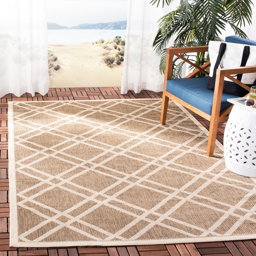 safavieh clearance courtyard cy6923 242 brown rug