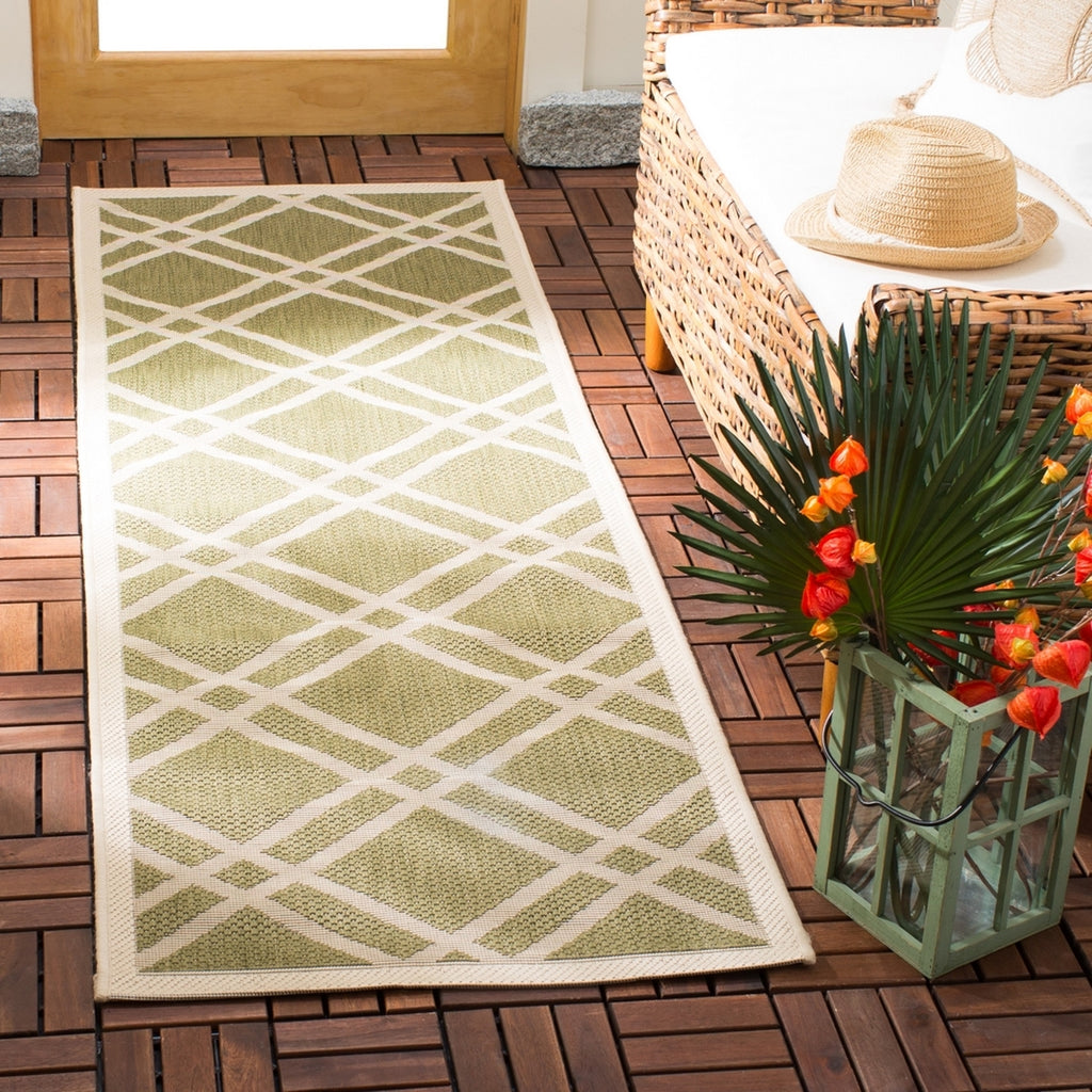 safavieh clearance courtyard cy6923 244 green rug