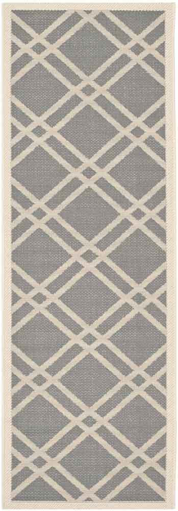 safavieh clearance courtyard cy6923 246 anthracite rug