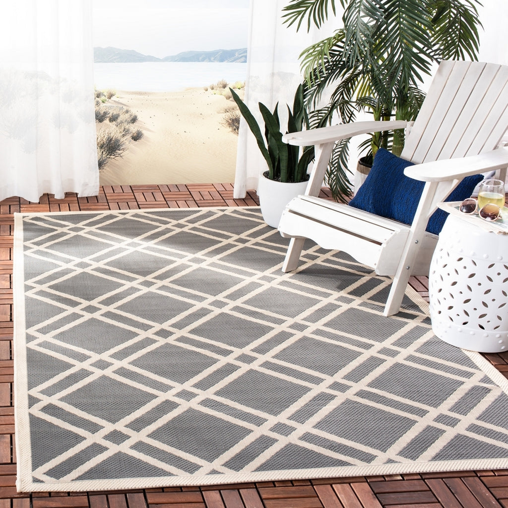 safavieh clearance courtyard cy6923 246 anthracite rug
