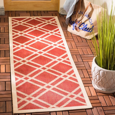 safavieh clearance courtyard cy6923 248 red rug