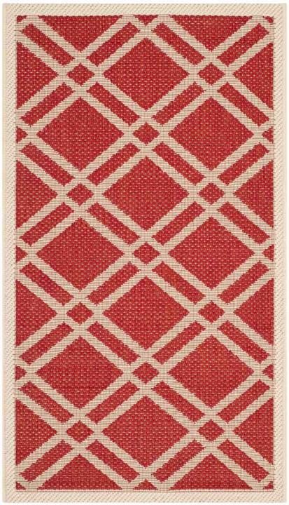 safavieh clearance courtyard cy6923 248 red rug