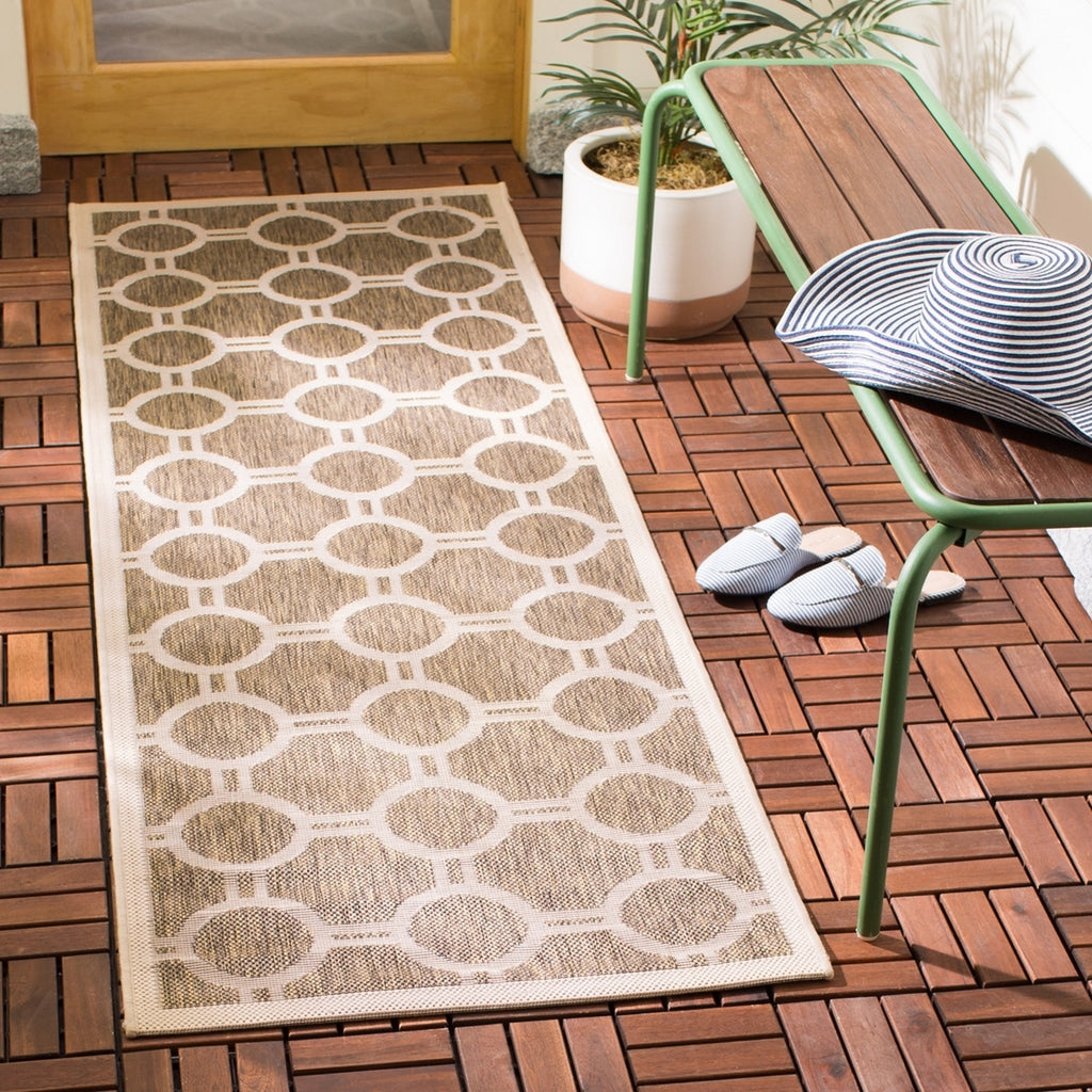 safavieh clearance courtyard cy6924 242 brown rug