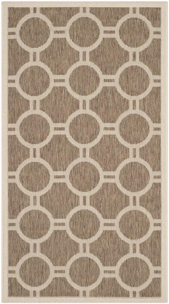 safavieh clearance courtyard cy6924 242 brown rug