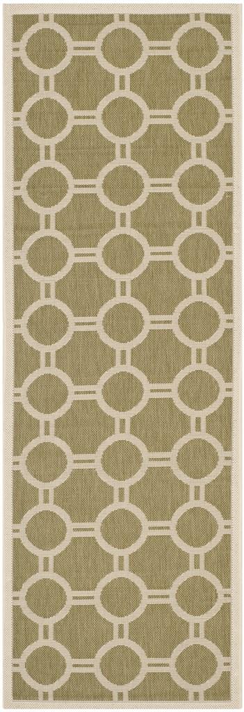 safavieh clearance courtyard cy6924 244 green rug