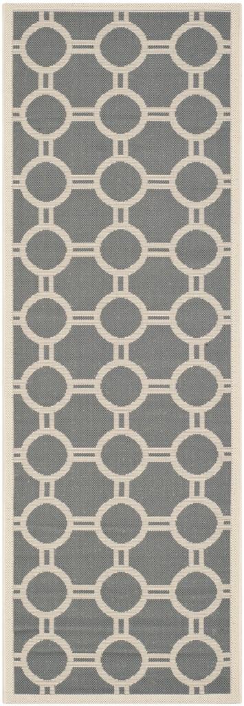 safavieh clearance courtyard cy6924 246 anthracite rug
