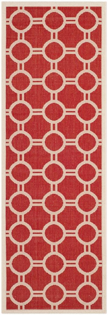 safavieh clearance courtyard cy6924 248 red rug