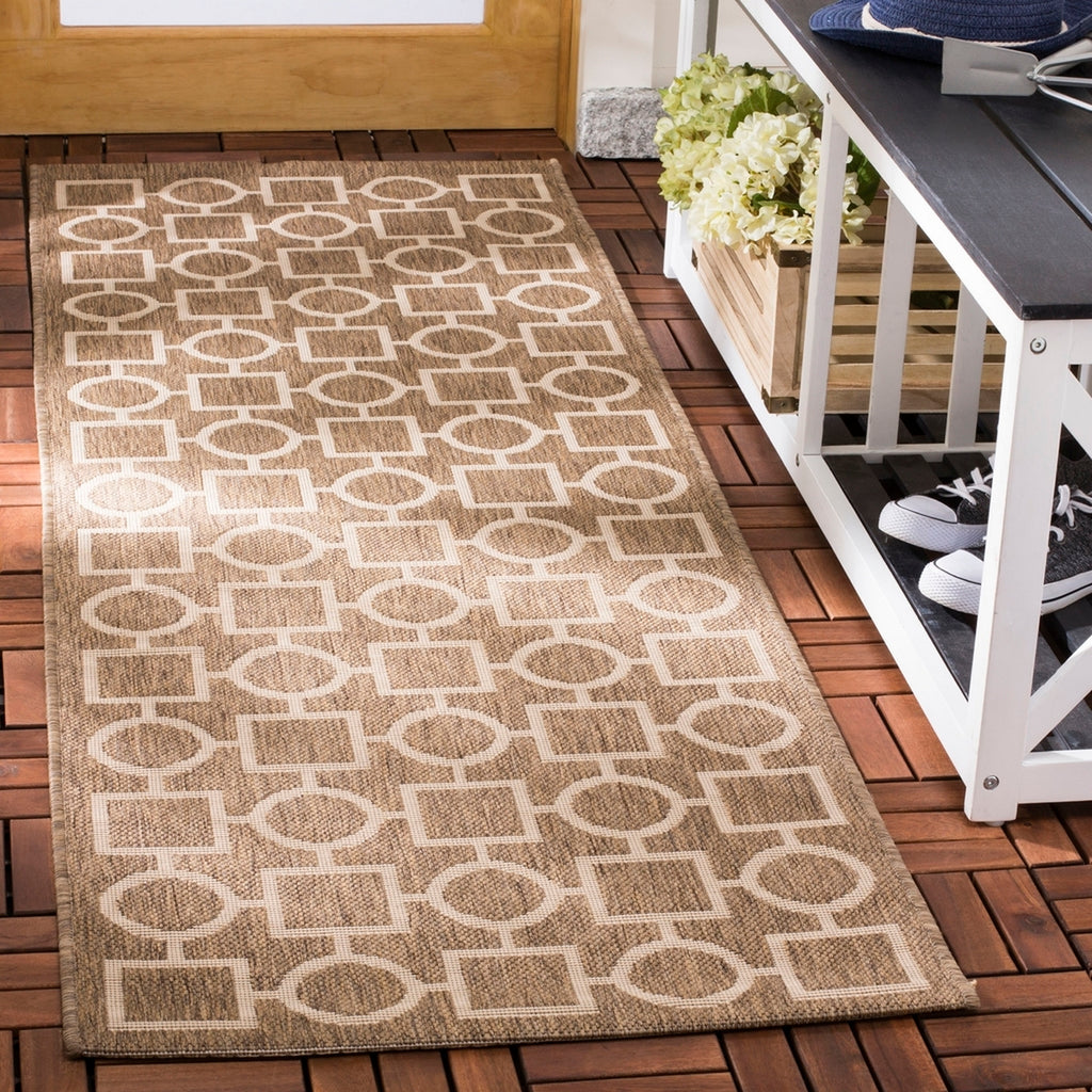 safavieh clearance courtyard cy6925 242 brown rug
