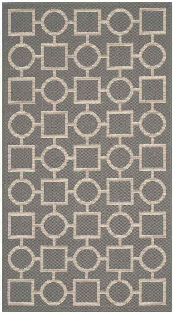 safavieh clearance courtyard cy6925 246 anthracite rug