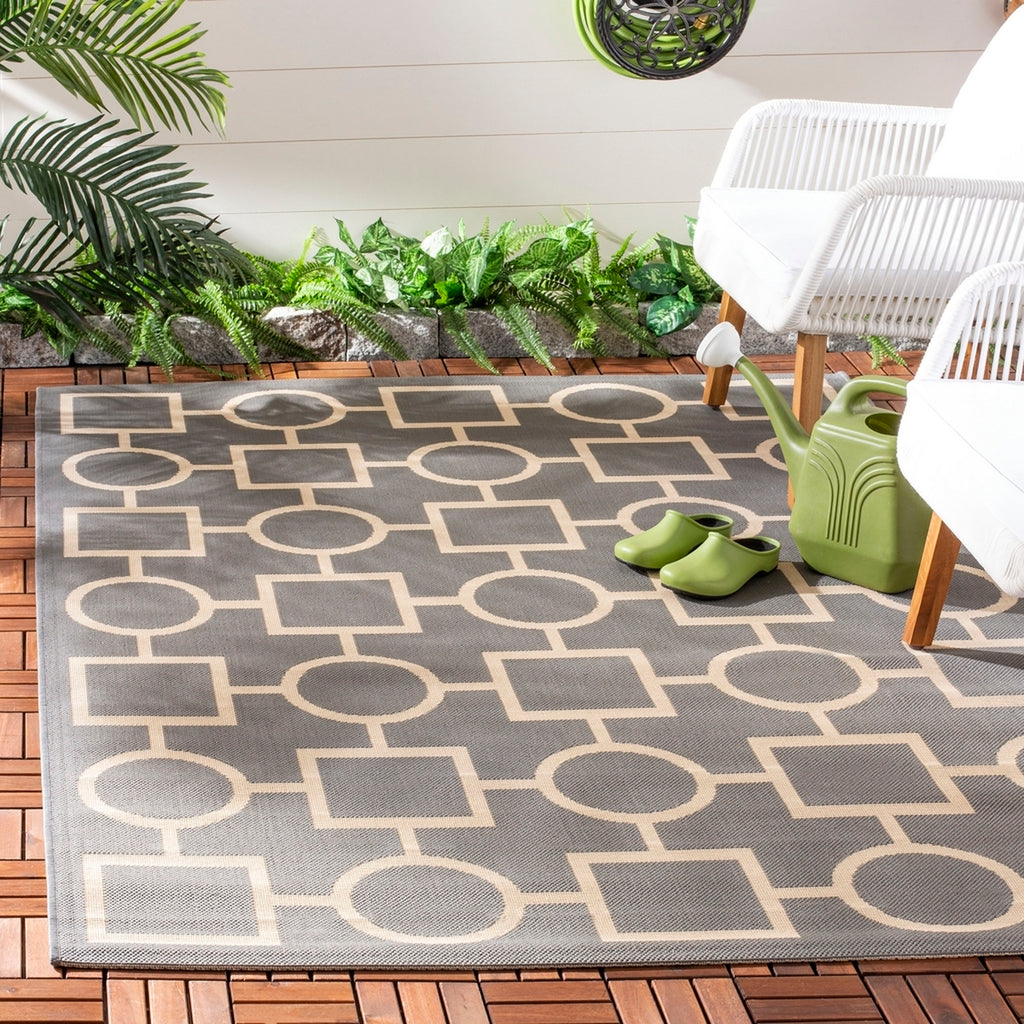 safavieh clearance courtyard cy6925 246 anthracite rug