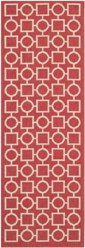 safavieh clearance courtyard cy6925 248 red rug