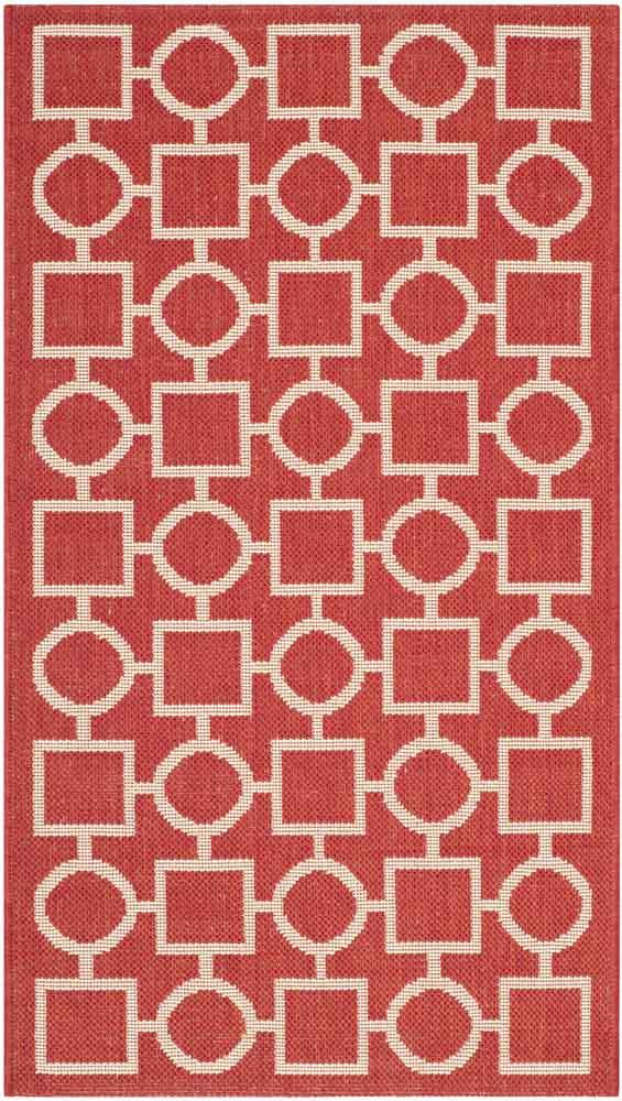 safavieh clearance courtyard cy6925 248 red rug
