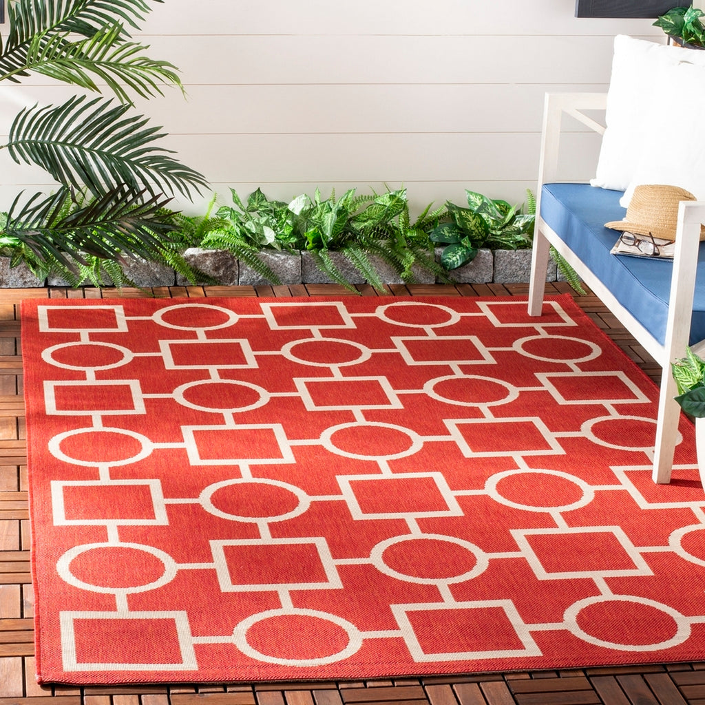 safavieh clearance courtyard cy6925 248 red rug