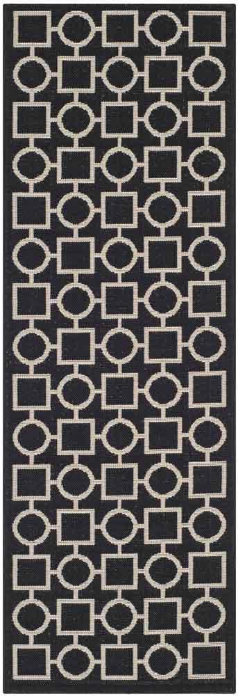 safavieh clearance courtyard cy6925 266 black rug