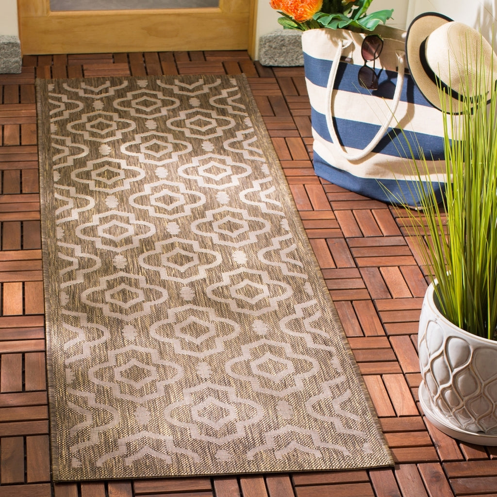 safavieh clearance courtyard cy6926 242 brown rug