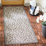 safavieh clearance courtyard cy6926 246 anthracite rug
