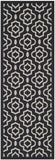 safavieh clearance courtyard cy6926 266 black rug