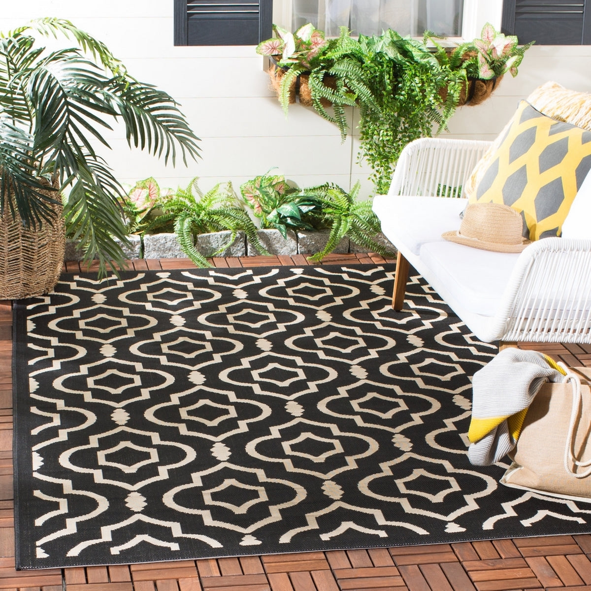 safavieh clearance courtyard cy6926 266 black rug