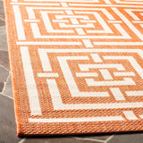 safavieh clearance courtyard cy6937 21 terracotta rug