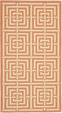 safavieh clearance courtyard cy6937 21 terracotta rug