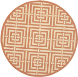 safavieh clearance courtyard cy6937 21 terracotta rug