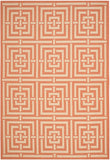 safavieh clearance courtyard cy6937 21 terracotta rug