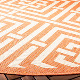 safavieh clearance courtyard cy6937 21 terracotta rug
